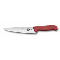 Кухонный нож Victorinox Fibrox Carving 15 см Красный (5.2001.15) HR, код: 1282992