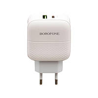 ST Сетевое Зарядное Устройство Borofone BA46A PD + QC3.0 Type-C to Lightning