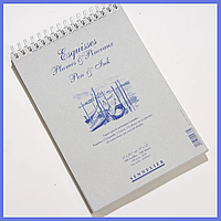 Блокнот на спіралі для ескізів ручкою та чорнилом Sennelier 100 листів 100 гм 21х29,7 см Скетчбуки Альбом