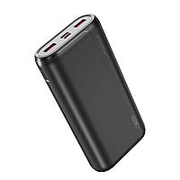 Павербанк, внешний аккумулятор Powerbank XO PR-127 20000 mAh Black (PD-20W+QC22.5W) ld