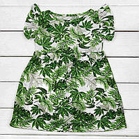 Платье Dexters папоротник 98 см зеленый белый (13103391632) TS, код: 8328984