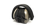 Навушники захисні Pyramex PM8010 (захист SNR 30 dB, NRR 26 dB), бежево-сірі, фото 6
