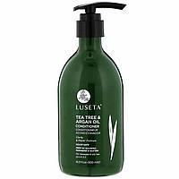 Кондиционер для жирных волос Luseta Tea Tree Argan Oil Conditioner 500ml (LU00013) TS, код: 2407828