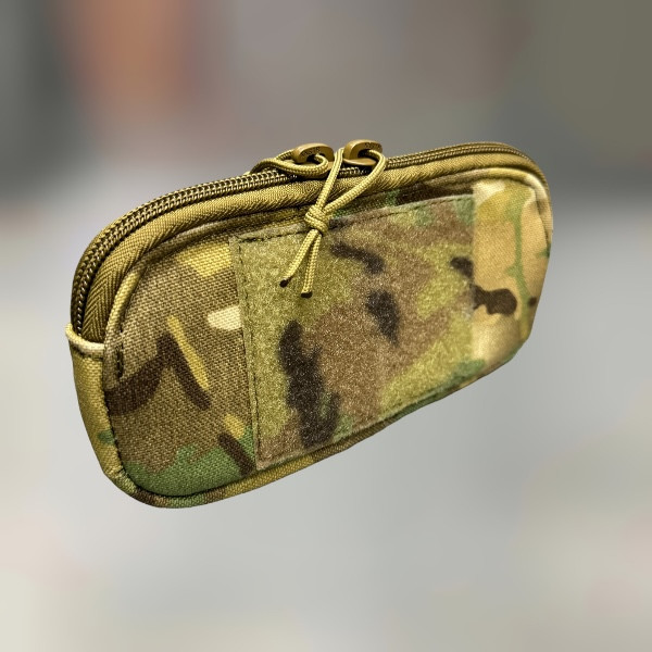 Підсумок для телефону горизонтальний, Мультикам, на molle, чохол для телефону на РПС, сумка для телефону, фото 1