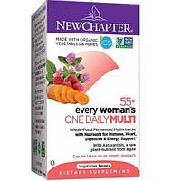 Витаминно-минеральный комплекс New Chapter 55+ Every Woman's One Daily Multi 48 Veg Tabs NC03 HR, код: 7683393