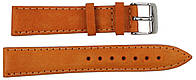 Ремешок для часов кожаный Mykhail Ikhtyar 18 мм Рыжий (S18-408S orange) HR, код: 8299070