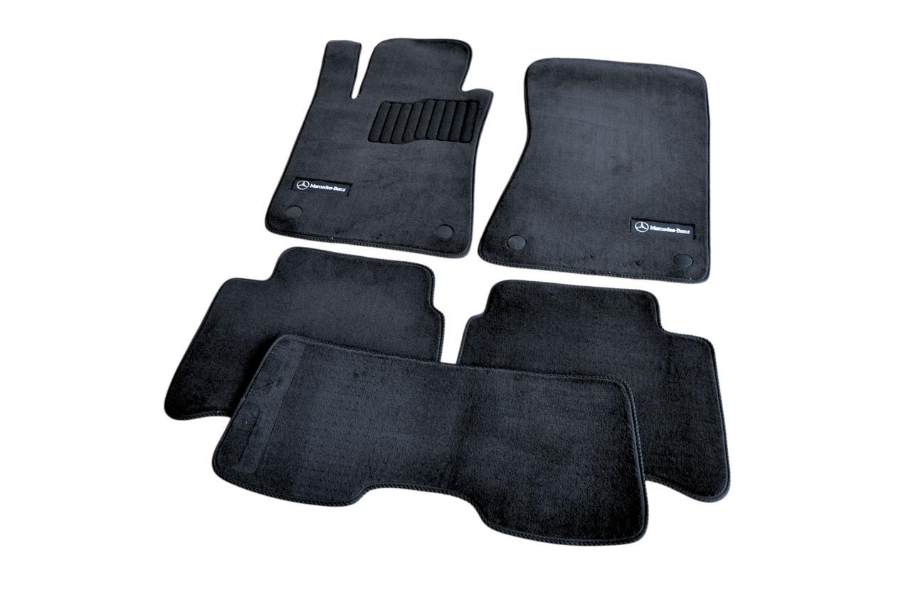Велюрові килимки в салон Mercedes E211 (2002-2009)     Premium, фото 1