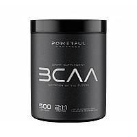 Аминокислота BCAA для спорта Powerful Progress BCAA 2:1:1 + Glutamine 500 g 50 servings Wat HR, код: 7520770