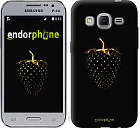 Пластиковый чехол Endorphone на Samsung Galaxy Core Prime G360H Черная клубника (3585c-76-269 BS, код: 1391034