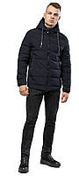 Чоловіча осінньо-весняна куртка чорного кольору модель 6009 (КЛАД ТІЛЬКИ 46(S))