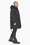 Чоловіча куртка чорна трендова модель 49015 (КЛАД ТІЛЬКИ 52(XL)), фото 9