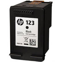 Картридж HP 123 для принтера DeskJet 100 стор / струменевий друк Black (F6V17AE)