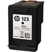 Картридж HP 123 для принтера DeskJet 100 стр / струйная печать Black (F6V17AE)
