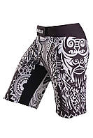 Шорти MMA Berserk Sport African Mask Чорний S(30) HR, код: 7469058