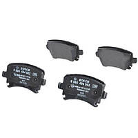 Тормозные колодки Bosch дисковые задние AUDI SKODA VW A3 TT SuperB Golf Scirocco 06 09864940 TS, код: 6723348