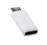 Перехідник обладнання Goobay USB Type-C-2.0microB F M (USB2.0) адаптер білий (75.05.5550) BS, код: 7455512