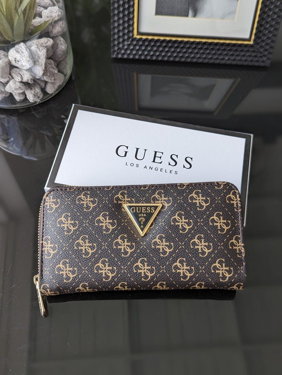 Гаманець Guess жіночий Гаманець Гесс коричневий