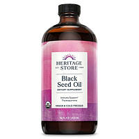 Черный тмин Heritage Products Black Seed Oil 16 fl oz 450 ml 96 servings BS, код: 7947119