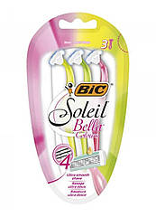 Набір бритв без змінних картриджів BIC Soleil Bella Colours (3 шт) (3086123468283) BS, код: 7769350