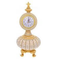 Berk Hediyelik Османское золото Часы каминные 35 см Турция "Wr"