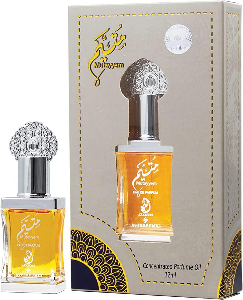 Арабські унісекс парфуми квітково деревні Mutayyem 12 ml by My Perfumes східні олійні парфуми "Wr"