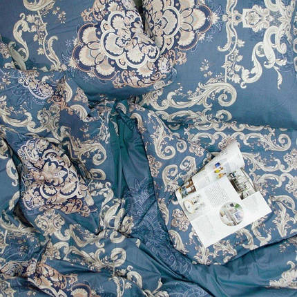 Постільна білизна полуторна Viluta Сатин Twill 303-1-5 210х143 см ID 4630804, фото 3
