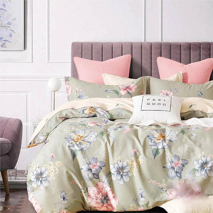 Постільна білизна полуторна Viluta Сатин Twill 501-1-5 210х143 см ID 4630823, фото 1