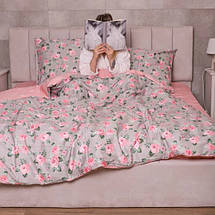 Постільна білизна полуторна Viluta Сатин Twill 607-1-5 210х143 см ID 4630884, фото 6