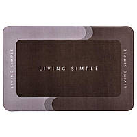 Вологопоглинаючий килимок сірий "Living Simple" 40*60CM*3MM (D) SW-00001572