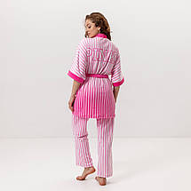 Комплект жіночий з плюшевого велюру штани та халат Victoria's Secret Pink 3432_S 16011 S ID 4727325, фото 4