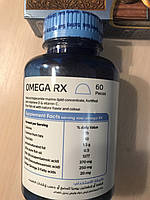 Найчистіший риб'ячий жир Omega RX Омега РХ у капсулах Єгипту 60 штук, Бад для серцево-судинної системи "Lv"