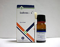 Препарат Салівекс Л для лікування горла, фарингіту, ангіни, стоматиту Єгипту, Salivex L 10 Ml paint "Gr"