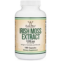 Витаминно-минеральный комплекс Double Wood Supplements Irish Moss Extract 1200 mg (2 caps per HR, код: 8220674