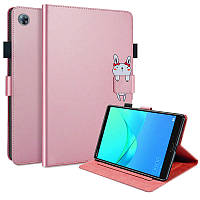 Чехол-книжка Animal Wallet Huawei MediaPad M5 10.8 Rabbit Розовое золото ZZ, код: 8096978