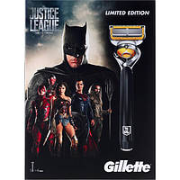 Бритва Gillette Fusion ProShield Justice League + сменные кассеты "Ts"