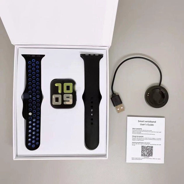 Розумний смарт годинник Smart Watch T55 з 2 ремінцями, підтримка дзвінків, спортивні режими, вологозахист QN-817 ip 67, фото 1