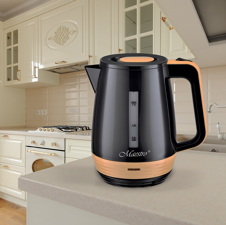 Електрочайник Maestro MR-033-BlaСk 1.7 л чорний ID 3234841