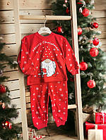 Новогодняя пижамка Merry Christmas 10204, розмір 86-92