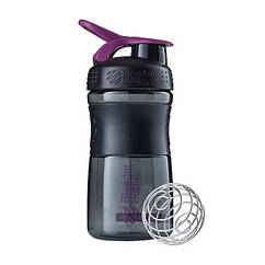 Шейкер спортивний пляшка BlenderBottle SportMixer 20oz 590ml Black Plum Original, 8105097 - 395