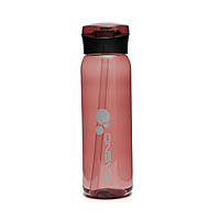 Бутылка для воды CASNO 600 мл KXN-1211 Красная с соломинкой ZZ, код: 7541686