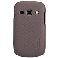 Чехол Nillkin Super Frosted Shield Matte для Samsung s6810 s6812 Galaxy Fame Duos Brown ZZ, код: 5538663