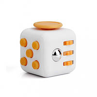 Кубик антистрес Fidget Cube 14124 білий з жовтим