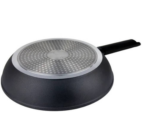 Сковорода універсальна Magio MG-1160-24 24 см чорна ID 4704411, фото 3