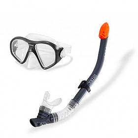 Набір для підводного плавання маска та трубка Intex Intex Різнобарвний (2000002816560)