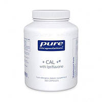 Витамины при остеопорозе, Pure Encapsulations, +CAL+ Ipriflavone, 210 капсул (21881) ZK, код: 1535801