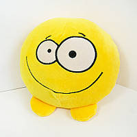 Мягкая игрушка Weber Toys смайлик emoji добрячок 18см (WT618) ZZ, код: 2606505