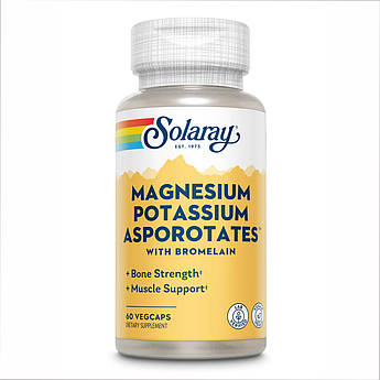 Magnesium & Potassium Asporotate - 60 vcaps