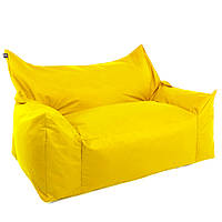 Бескаркасный диван Tia-Sport Летучая мышь 152x100x105 см желтый (sm-0696-15) ZZ, код: 6537862