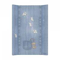 Пеленальная доска cebababy 50x70 denim style w-200-119-589, shabby, голубой Twins