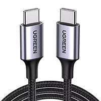 Кабель Ugreen USB Type-C - USB Type-C 5А 100W 70429 2 м Серебристый ZK, код: 7936501